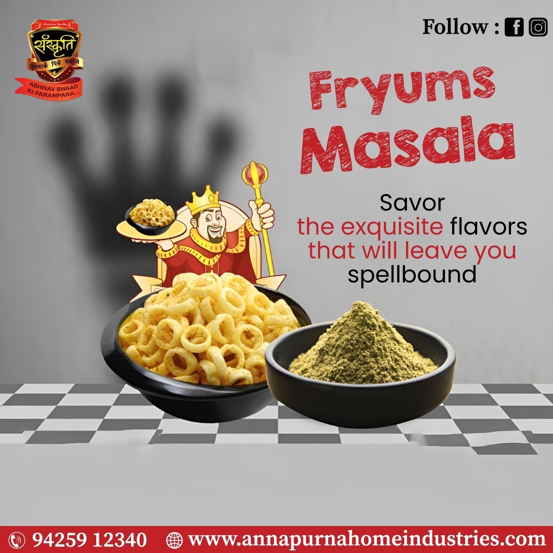 Fryums Masala Manufacturer